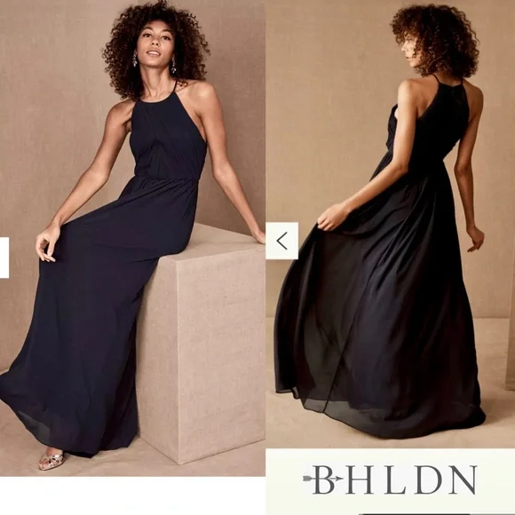 Anthropologie | Dresses | Anthropologie Bhldn Madrid Pleated Maxi Dress |  Poshmark